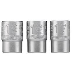 Conjunto de 3 chaves de caixa 1/2' 17-18-19mm - FATMAX®