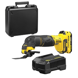 18V STANLEY® FATMAX® V20 Multi Material Cutting Tool with 1 x 2.0Ah Lithium-Ion battery and Kit Box 