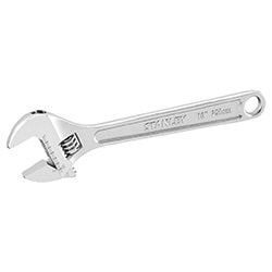 STANLEY® Metal Adjustable Wrench 250mm/10” 