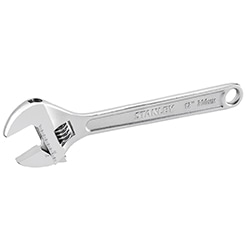STANLEY® Metal Adjustable Wrench 300mm/12” 