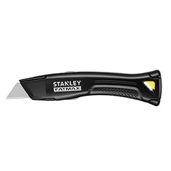 STANLEY® FATMAX® Universalmesser mit festehender Klinge - besonders geeignet fürs Profihandwerk, schwarz
