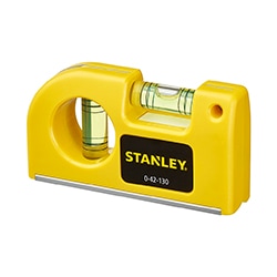 STANLEY® Nivela magnetica de buzunar