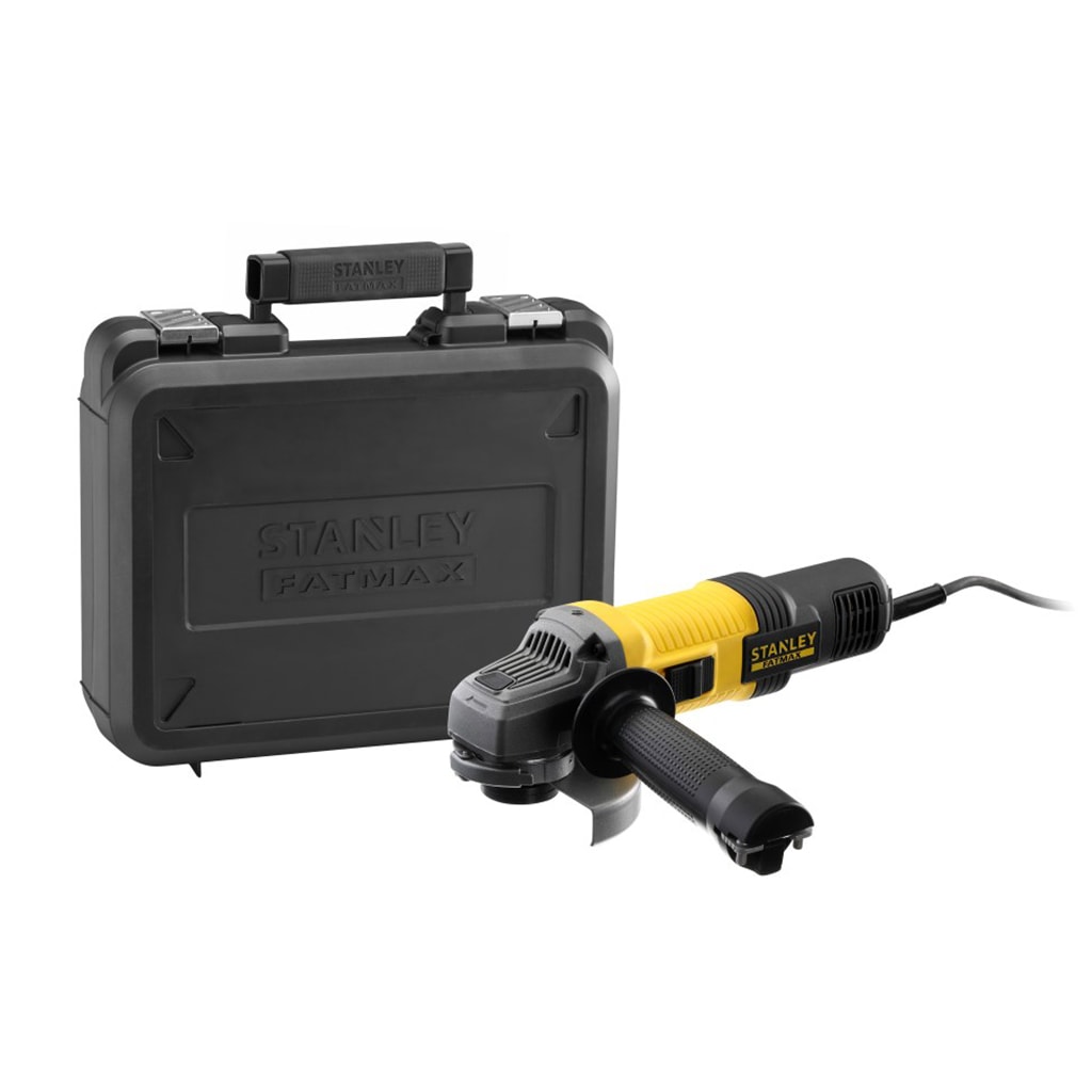 STANLEY® FATMAX® 850W 115mm sarokcsiszoló kofferben (FMEG210K)