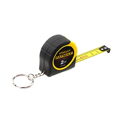 STANLEY® FATMAX® 2M (13mm wide) Keychain Tape Measure