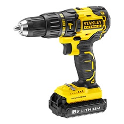 STANLEY® FATMAX® 18V 2.0Ah Brushless Hammer Drill Driver in Kit Box (Kingfisher Exclusive)