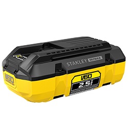 54V STANLEY® FATMAX® V60 2.5Ah Battery (SFMCB6025)