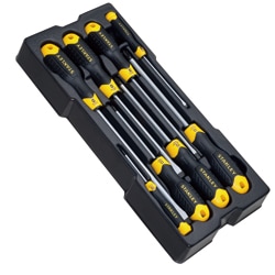 STANLEY® TRANSMODULE SYSTEM™ 8pc cushion grip screwdriver module