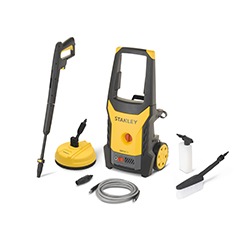 STANLEY® 1700W Electric Pressure Washer with Mini Patio Cleaner and Fixed Brush