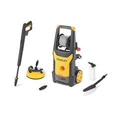 STANLEY® 1800W Electric Pressure Washer with Deluxe Patio Cleaner and Fixed Brush