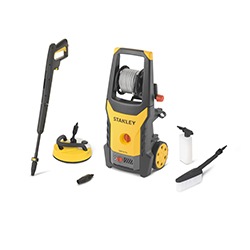 STANLEY® 1900W Electric Pressure Washer with Deluxe Patio Cleaner and Fixed Brush