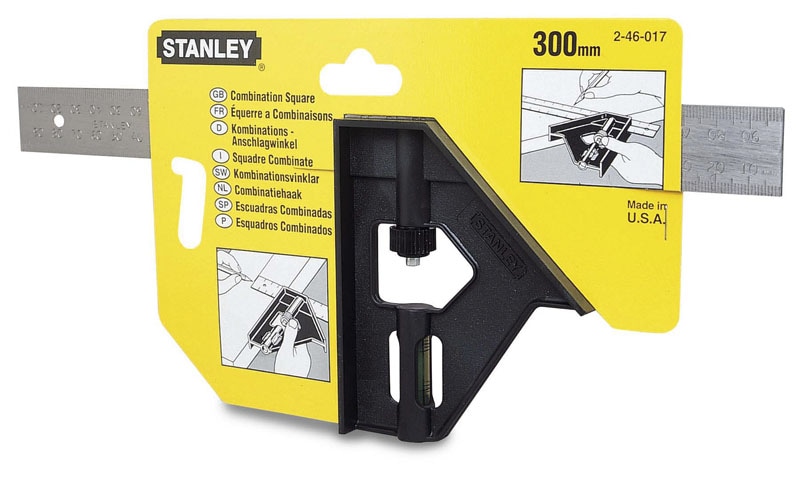 Stanley 46-017   Kombinations-Anschlagwinkel 300 mm   2-46-017 Anschlagwinkel 