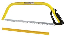 STANLEY® Raker Tooth Bow Saw with Guard