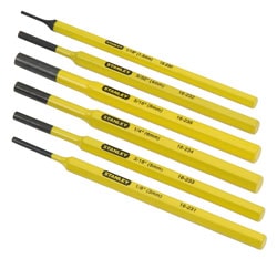 STANLEY® 6 Piece Punch kit