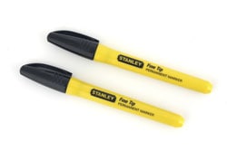 Stanley® Standard Black Fine Tip Marker