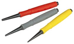 Stanley Nail Punches - Cushion Grip