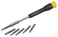 STANLEY® 32 piece Precision Screwdriver Set (hex bits only)