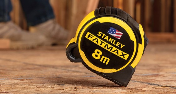THE NEW STANLEY® FATMAX® TAPE MEASURE